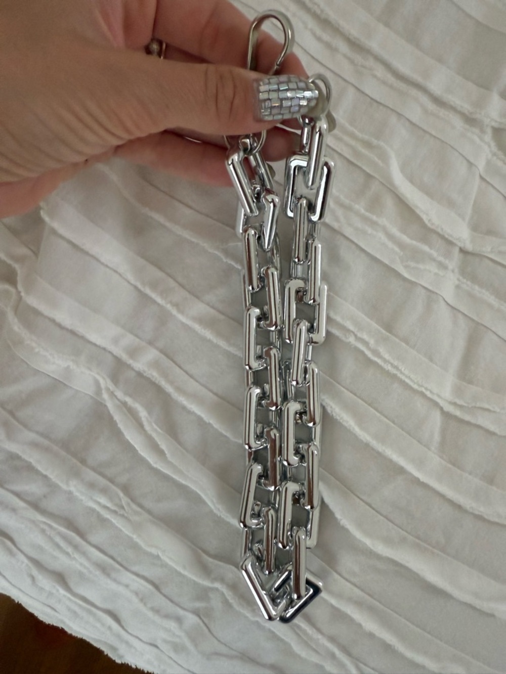 silver chain necklace